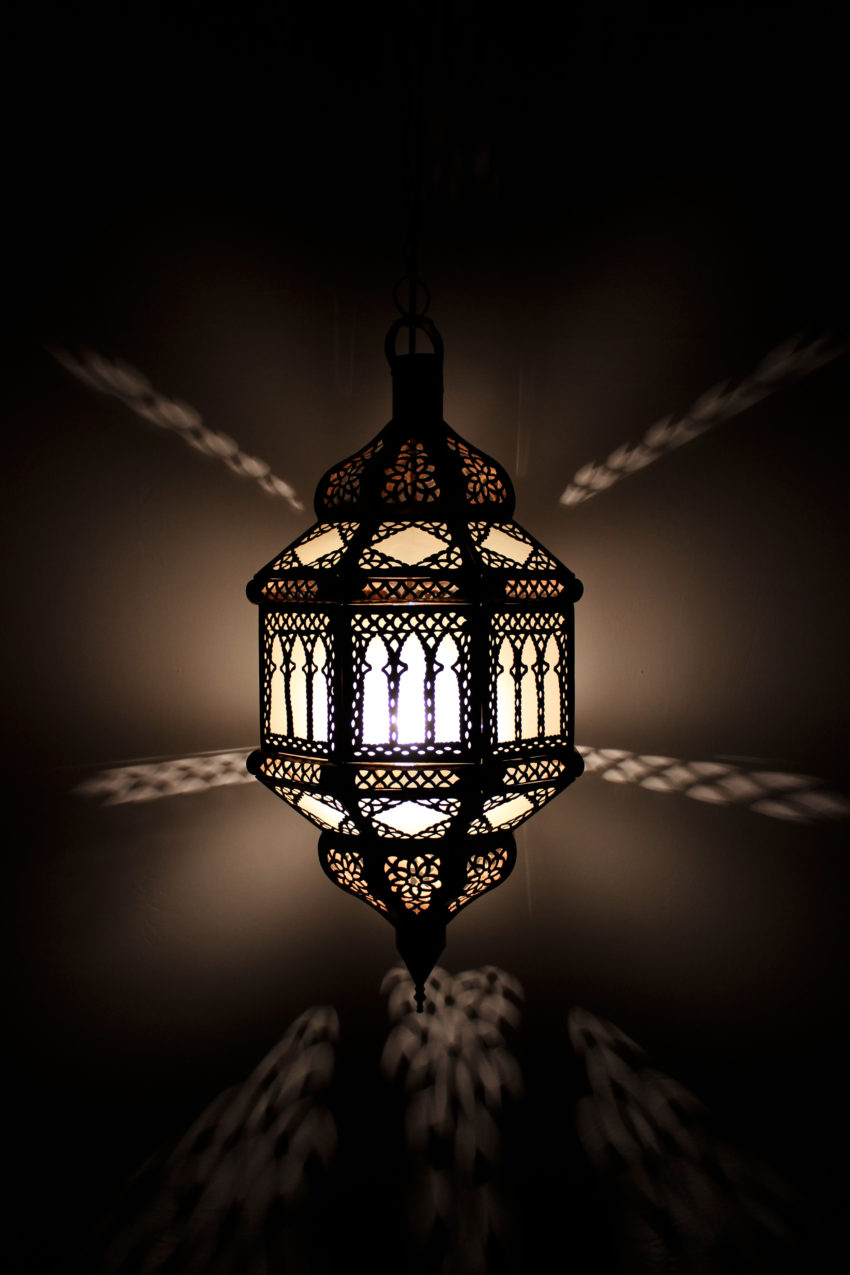 Orientalische Hänge-Lampe / Gharra