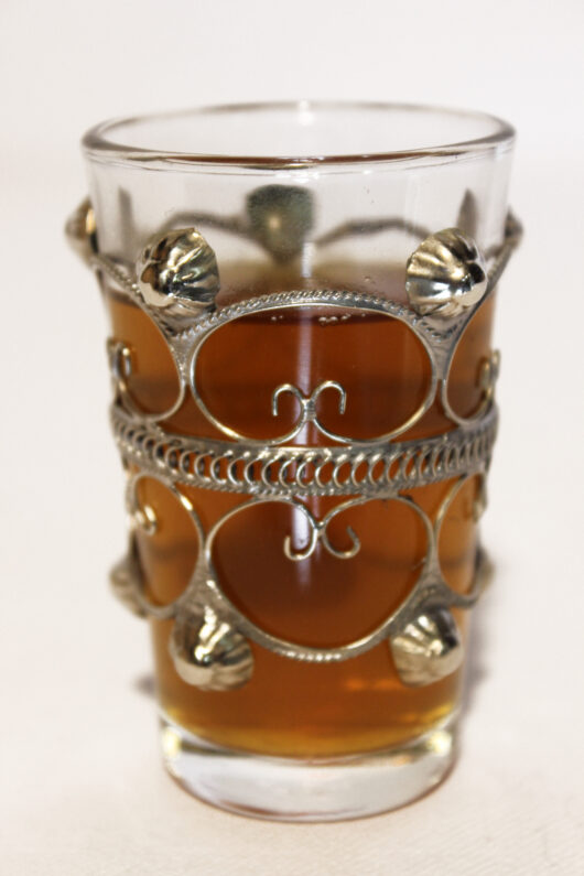 Orient Teeglas Lina: Erhältlich im Onlineshop von El-Fesi/Oriental Art Decor - Orientalisches Teezubehör.
