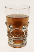 Orient Teeglas Mina: Erhältlich im Onlineshop von El-Fesi/Oriental Art Decor - Orientalisches Teezubehör.